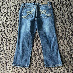 Roca Wear Denim Capris sz 5